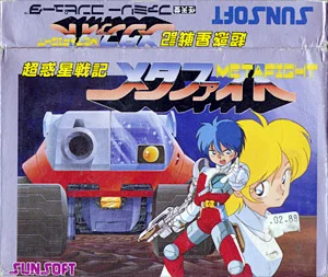 Box art for the original Meta Fight on the Famicom system.
