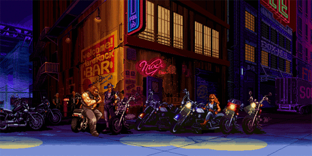 Snk Fighting Background Art of Fighting