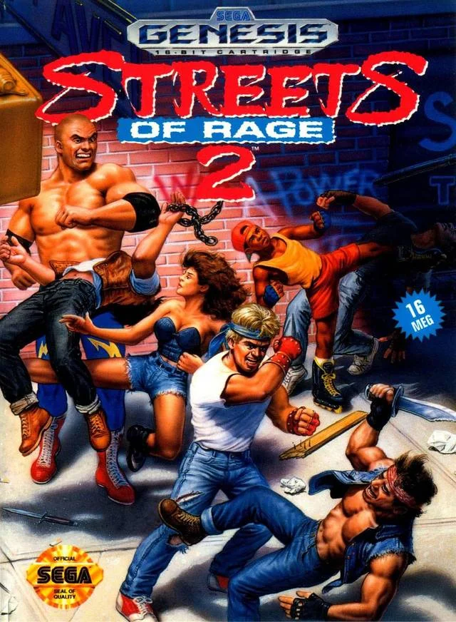 Streets of Rage 2 Cover