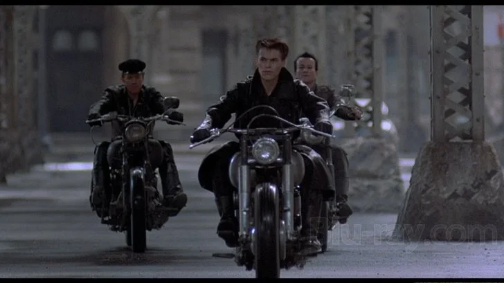 Willem Dafoe Raven Motorcycle Streets of Fire