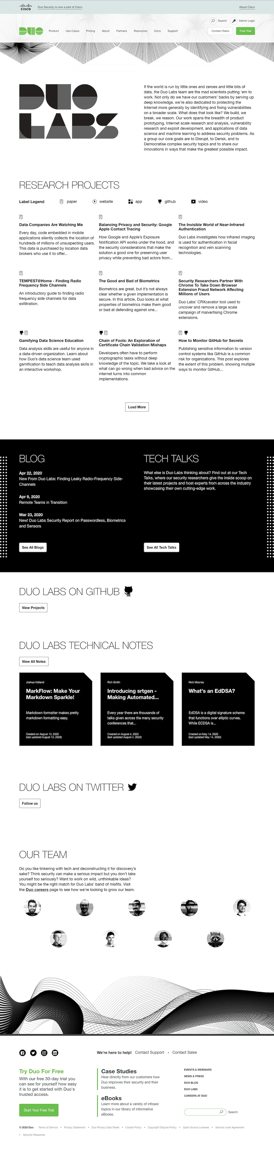 Duo Security Website - Duo Labs